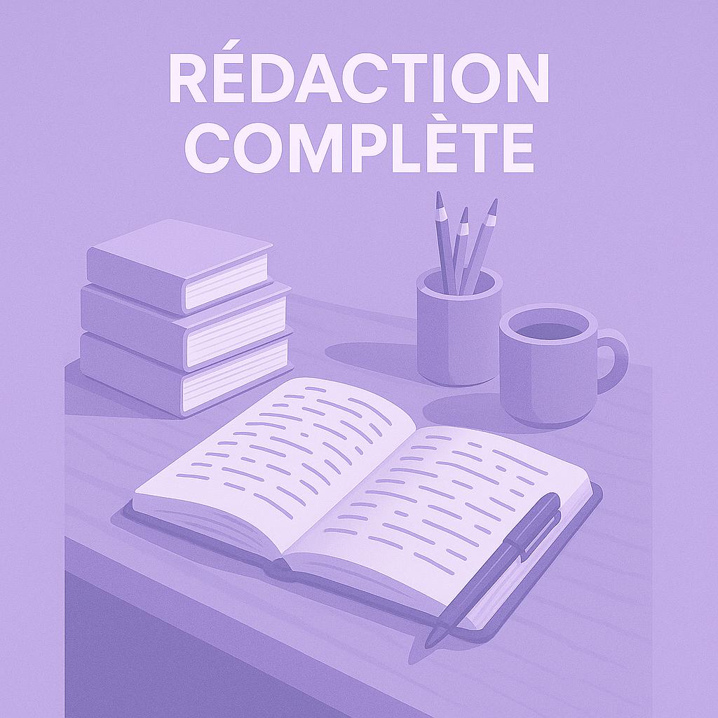 Rédaction complète - Devoirs, TFE, mémoires, travaux argumentés